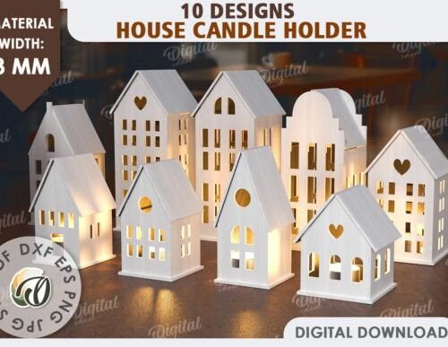 Lote De Candelabros Para El Hogar Creativo Digital